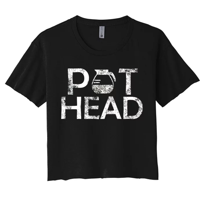 Pot Head Women's Crop Top Tee