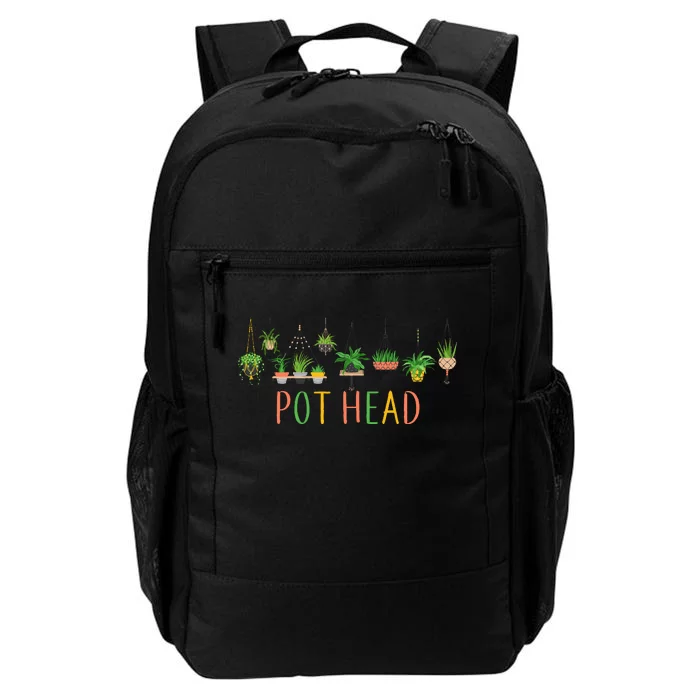 Pot Head For Plant lovers Daily Commute Backpack