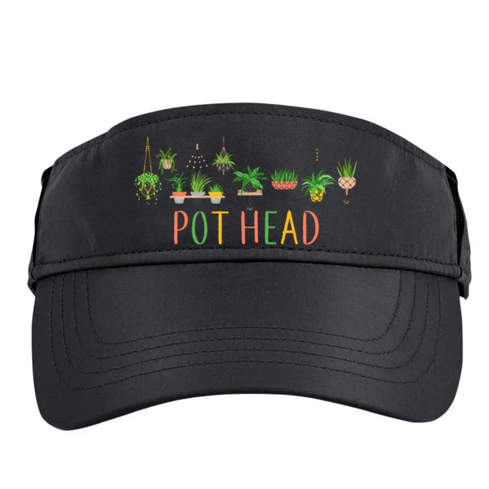 Pot Head For Plant lovers Adult Drive Performance Visor