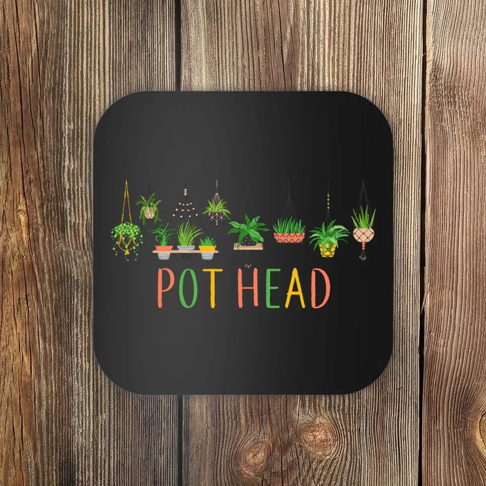 Pot Head For Plant lovers Coaster