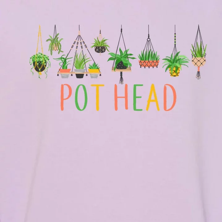 Pot Head For Plant lovers Garment-Dyed Sweatshirt