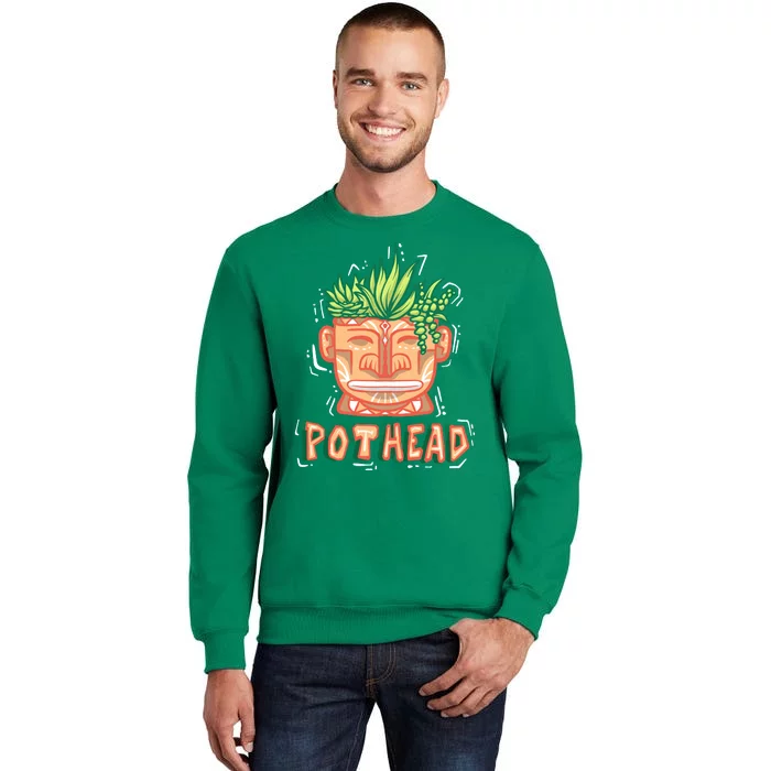 Pot Head Funny Sweatshirt