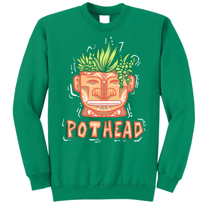 Pot Head Funny Sweatshirt