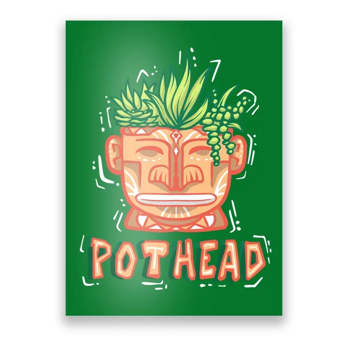 Pot Head Funny Poster