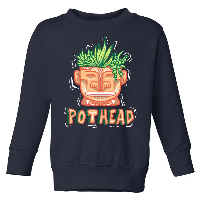 Pot Head Funny Toddler Sweatshirt