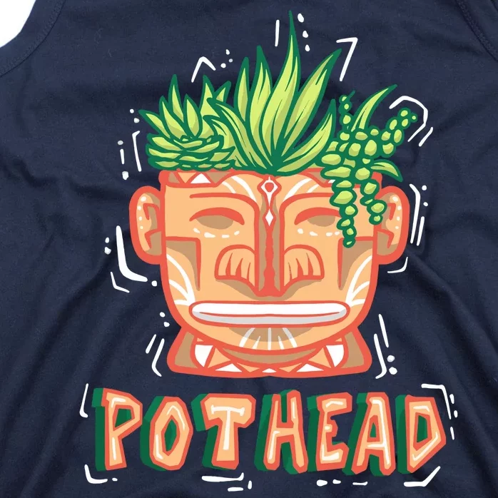 Pot Head Funny Tank Top