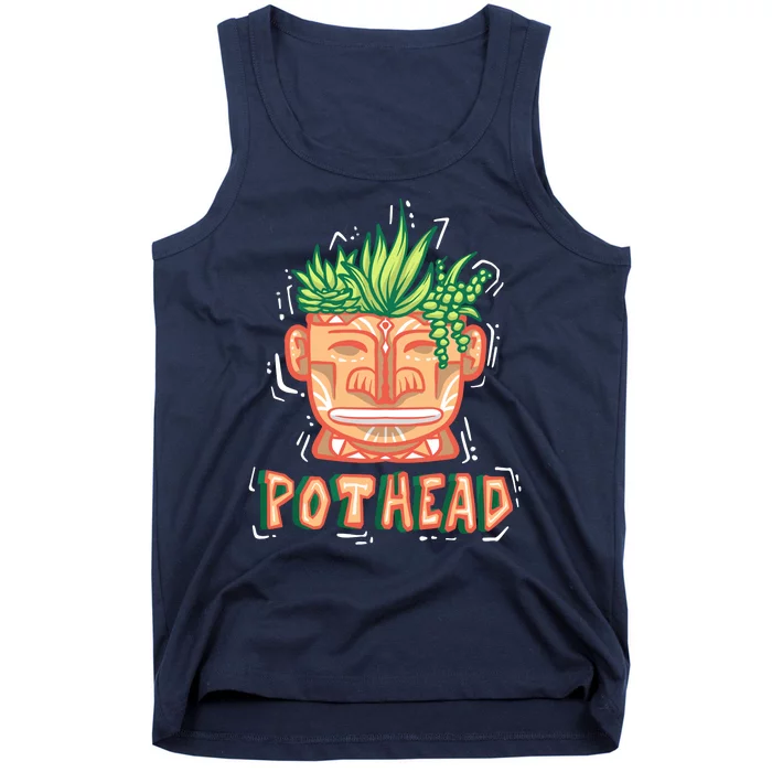 Pot Head Funny Tank Top