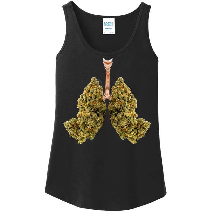 Pot Lungs Ladies Essential Tank