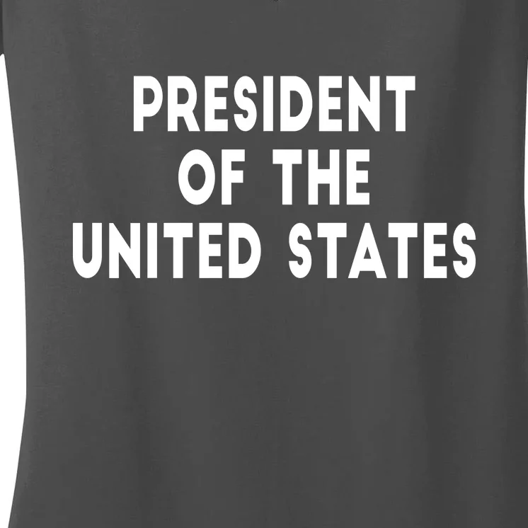 President Of The United States Women's V-Neck T-Shirt