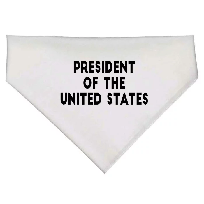 President Of The United States USA-Made Doggie Bandana