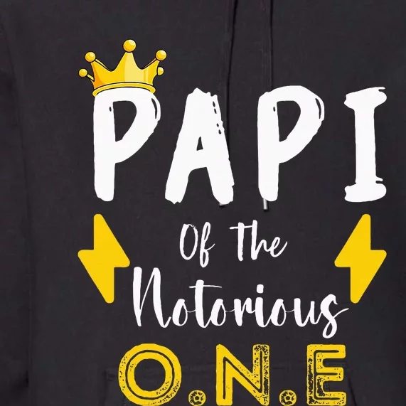 Papi Of The Notorious One Old School Hip Hop Premium Hoodie