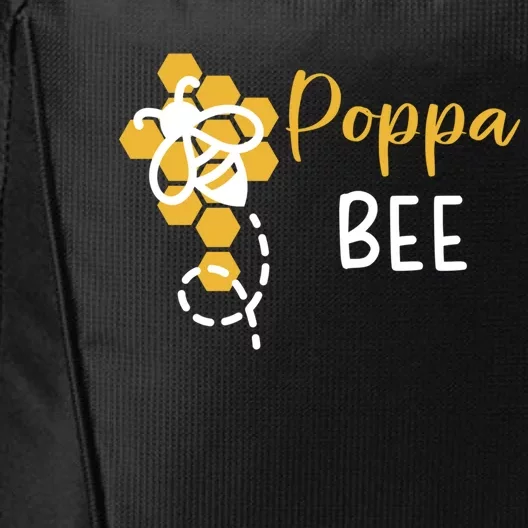 Poppa Of The Bee 1st Birthday Outfit First Bee Day Family Cool Gift City Backpack