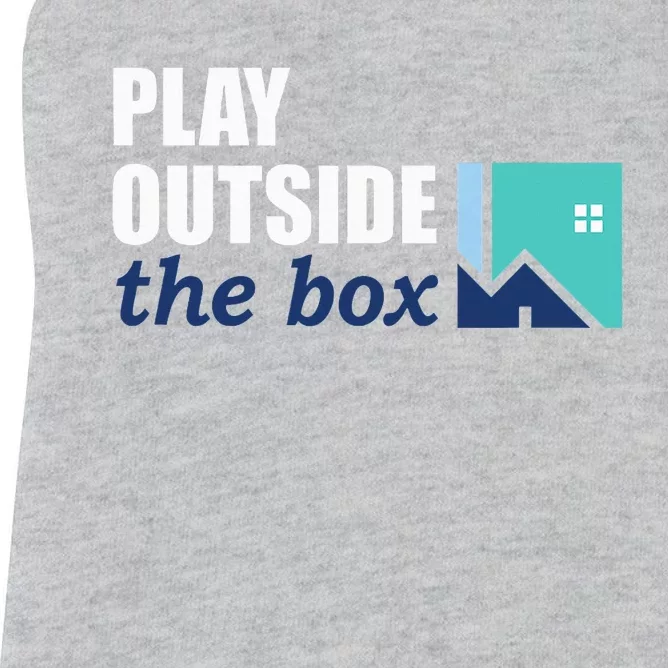 Play Outside The Box Women's Racerback Tank