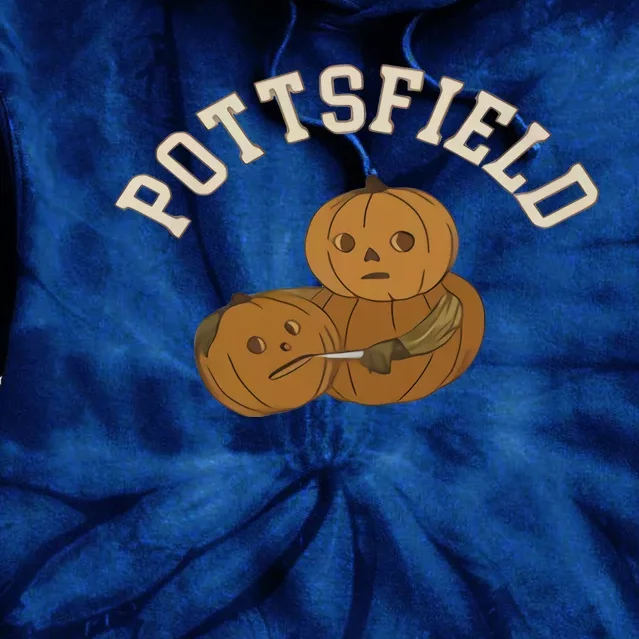 Pottsfield Over The Garden Wall Halloween Wear Pumpkin Tie Dye Hoodie