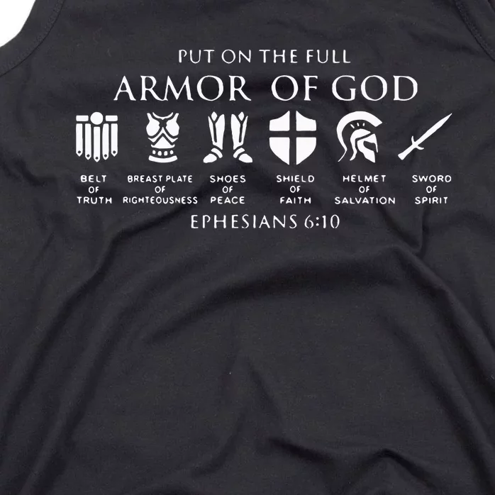 Put On The Full Armor Of God Tank Top