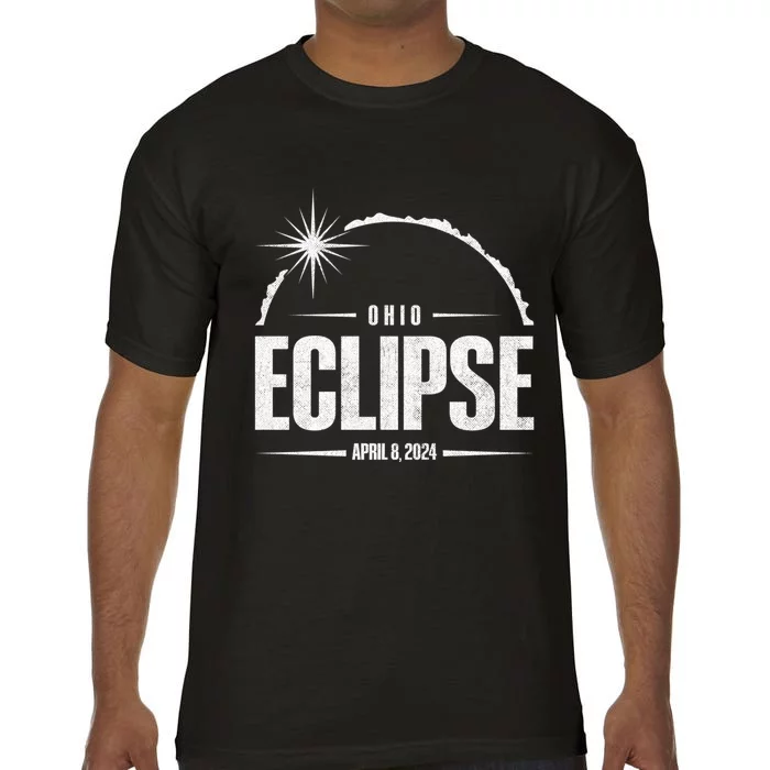 Path Of Totality Ohio 2024 April 8 2024 Eclipse Comfort Colors T-Shirt