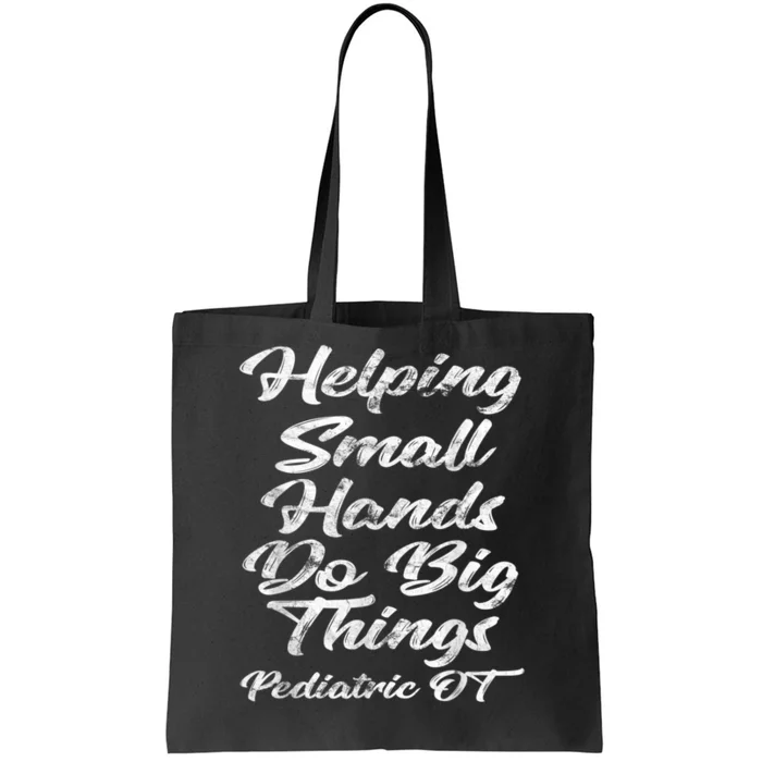 Pediatric Occupational Therapy OT Tote Bag