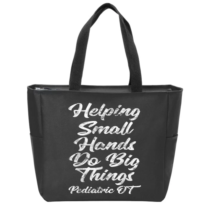 Pediatric Occupational Therapy OT Zip Tote Bag