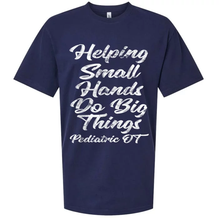 Pediatric Occupational Therapy OT Sueded Cloud Jersey T-Shirt