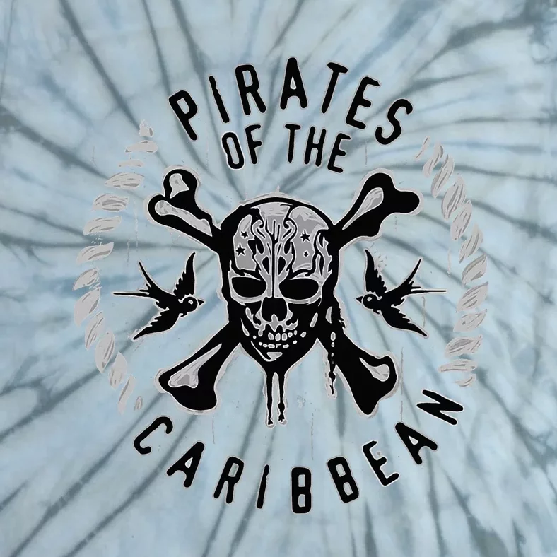 Pirates Of The Caribbean Skull & Bones Tie-Dye T-Shirt