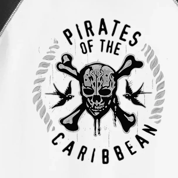 Pirates Of The Caribbean Skull & Bones Toddler Fine Jersey T-Shirt