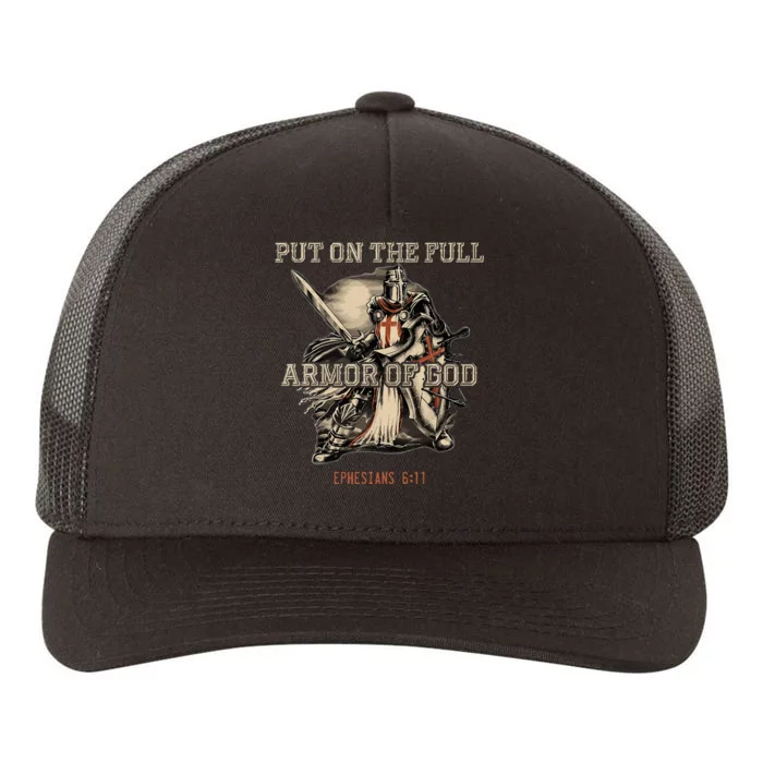 Put On The Full Armor Of God Christian Religious Yupoong Adult 5-Panel Trucker Hat