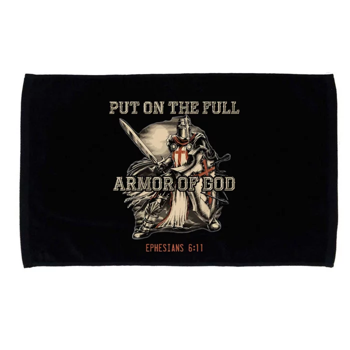 Put On The Full Armor Of God Christian Religious Microfiber Hand Towel