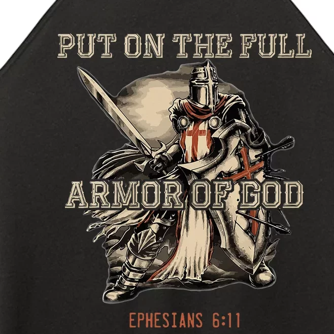 Put On The Full Armor Of God Christian Religious Women’s Perfect Tri Rocker Tank