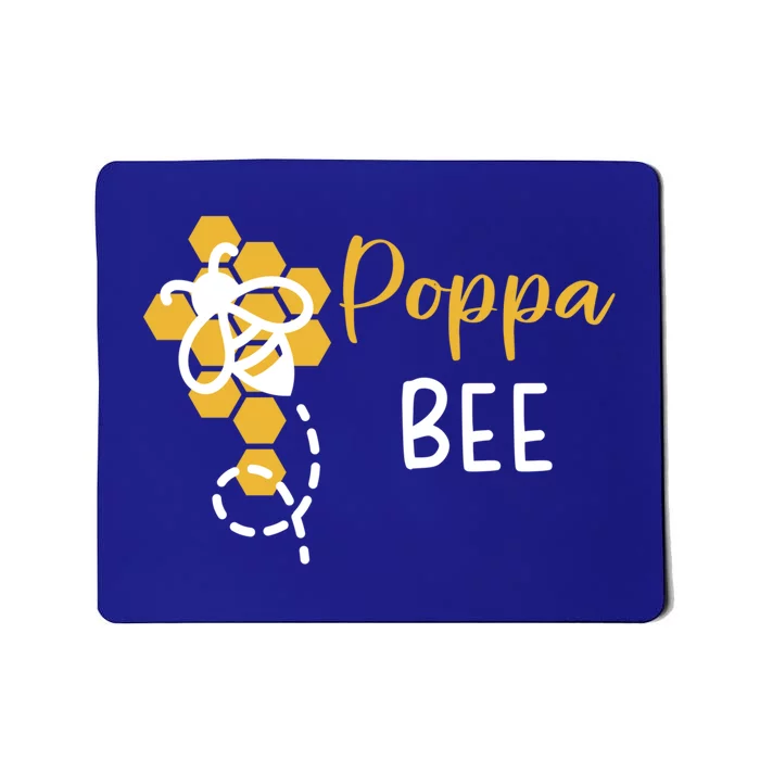 Poppa Of The Bee 1st Birthday Outfit First Bee Day Family Cute Gift Mousepad