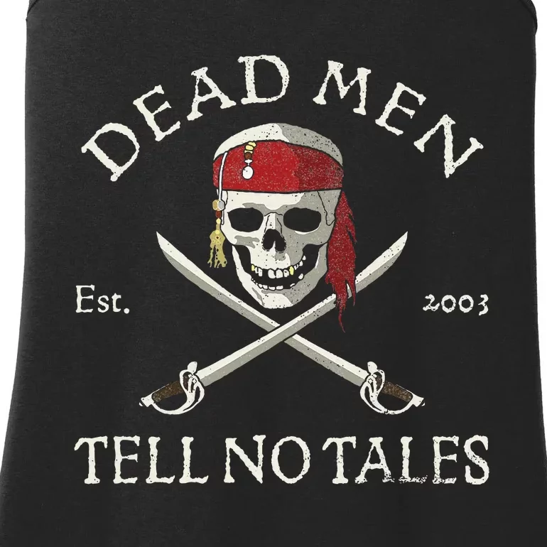 Pirates Of The Caribbean Dead Tell No Tales Ladies Essential Tank