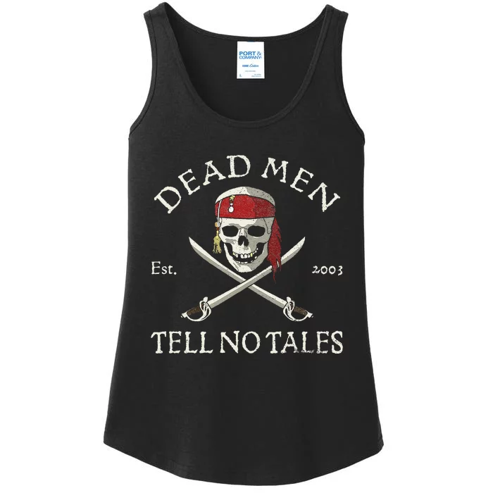 Pirates Of The Caribbean Dead Tell No Tales Ladies Essential Tank