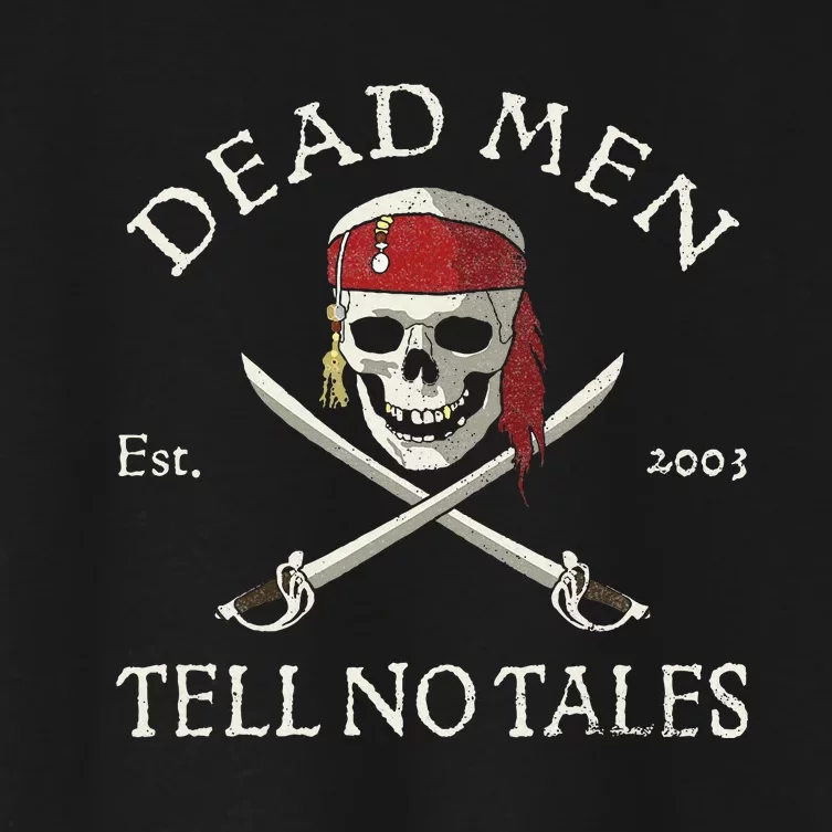 Pirates Of The Caribbean Dead Tell No Tales Women's Crop Top Tee