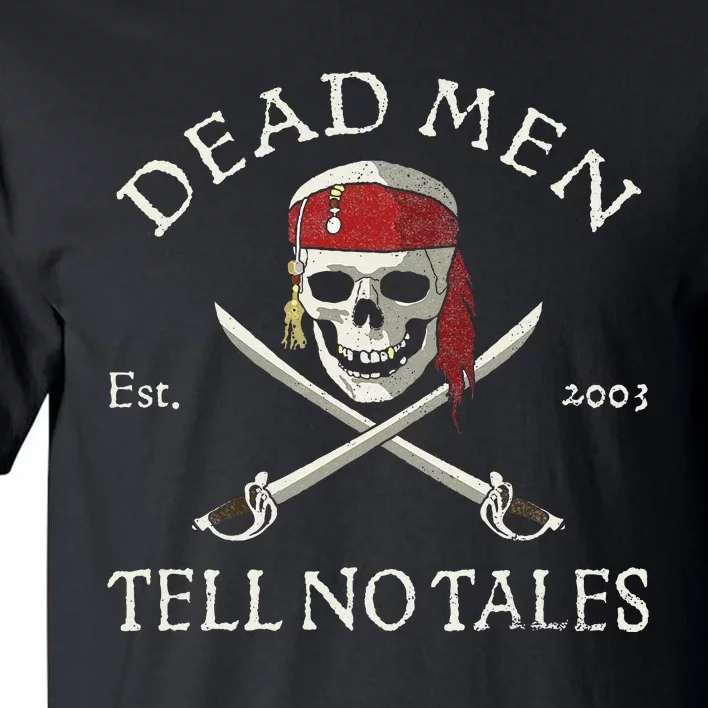 Pirates Of The Caribbean Dead Tell No Tales Tall T-Shirt