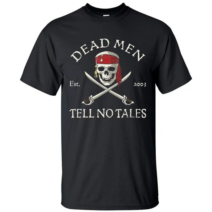 Pirates Of The Caribbean Dead Tell No Tales Tall T-Shirt