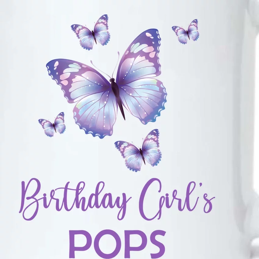 Pops Of The Birthday Butterfly Family 1st Birthday Cute Gift Black Color Changing Mug