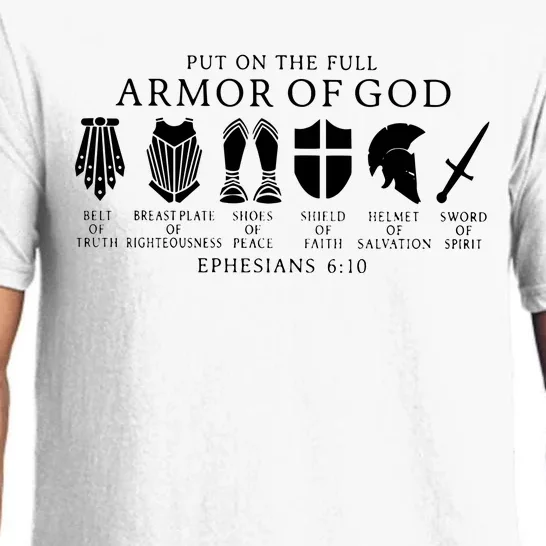 Put On The Full Armor Of God Ephesians 6 10 Pajama Set