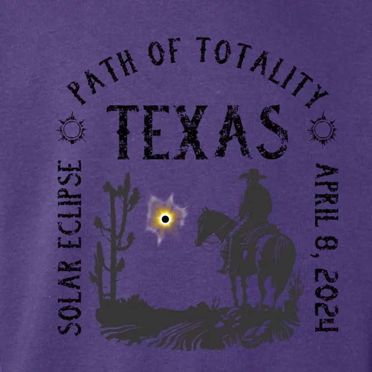 Path Of Totality Texas Solar Eclipse Toddler Hoodie