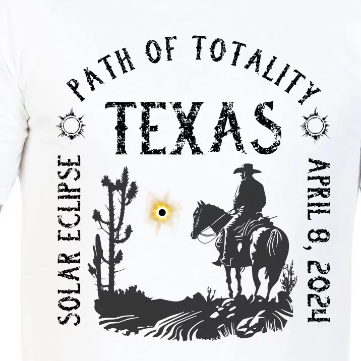 Path Of Totality Texas Solar Eclipse Comfort Colors T-Shirt