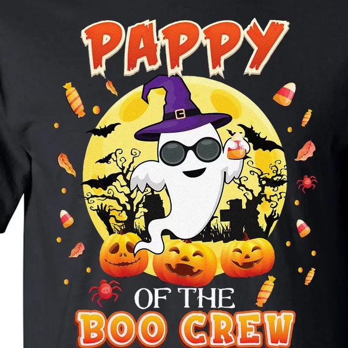 Pappy Of The Boo Crew Halloween Cute Ghost Pumpkin Scary Tall T-Shirt