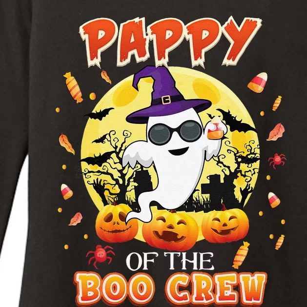 Pappy Of The Boo Crew Halloween Cute Ghost Pumpkin Scary Womens CVC Long Sleeve Shirt