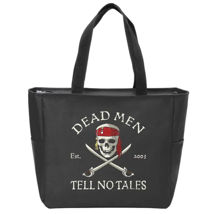 Pirates Of The Caribbean Zip Tote Bag