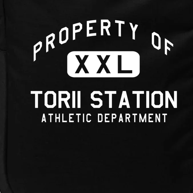 Property Of Torii Station Athletic Departt Gift Impact Tech Backpack