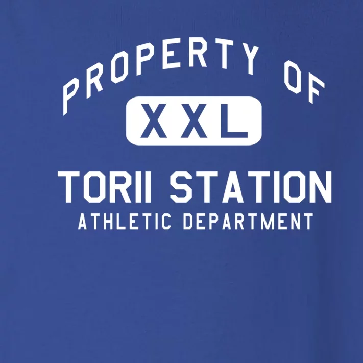 Property Of Torii Station Athletic Departt Gift Toddler Long Sleeve Shirt