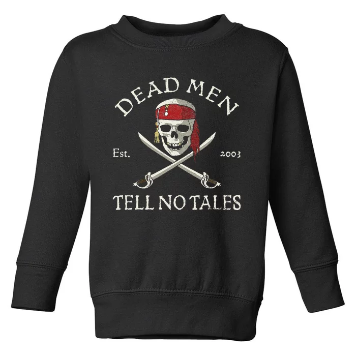 Pirates Of The Caribbean Dead Tell No Tales Toddler Sweatshirt