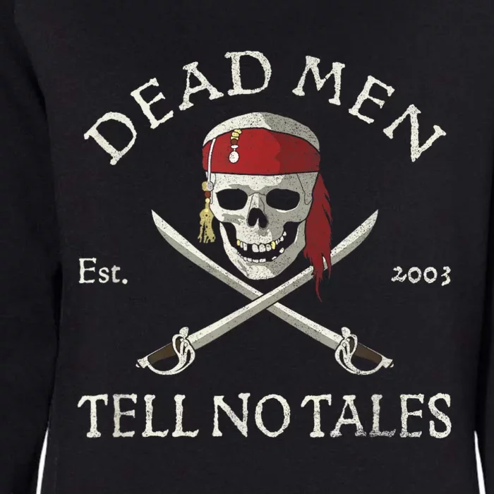 Pirates Of The Caribbean Dead Tell No Tales Womens California Wash Sweatshirt