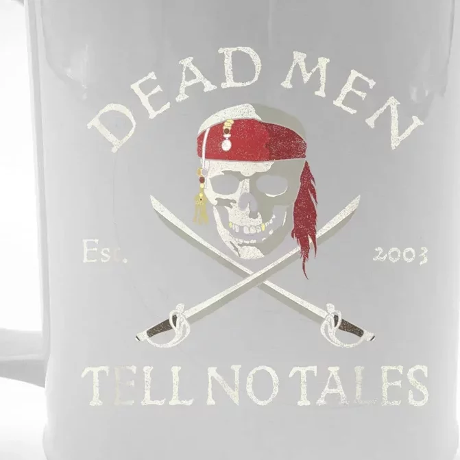 Pirates Of The Caribbean Dead Tell No Tales Front & Back Beer Stein