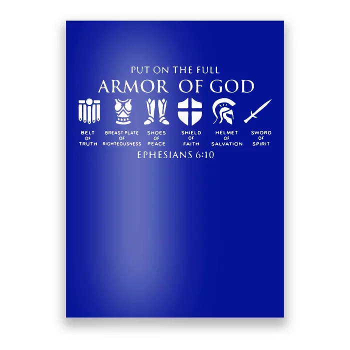 Put On The Full Armor Of God Poster