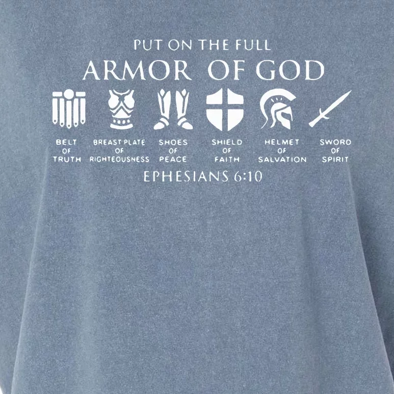 Put On The Full Armor Of God Garment-Dyed Women's Muscle Tee