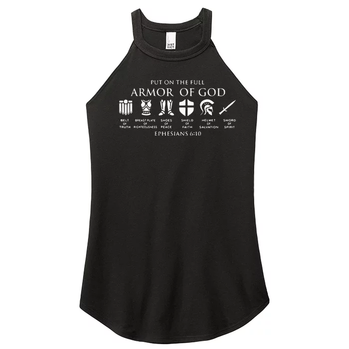 Put On The Full Armor Of God Women’s Perfect Tri Rocker Tank