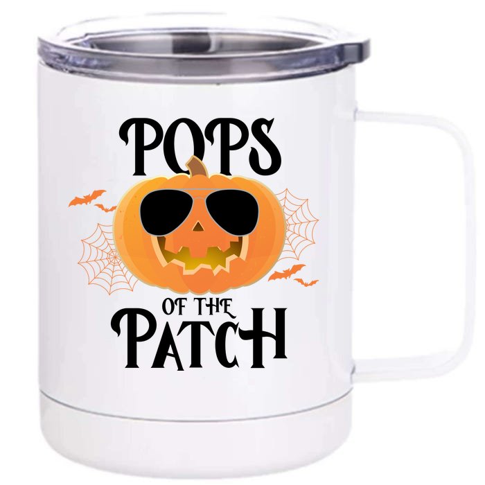 Pops Of The Patch Front & Back 12oz Stainless Steel Tumbler Cup